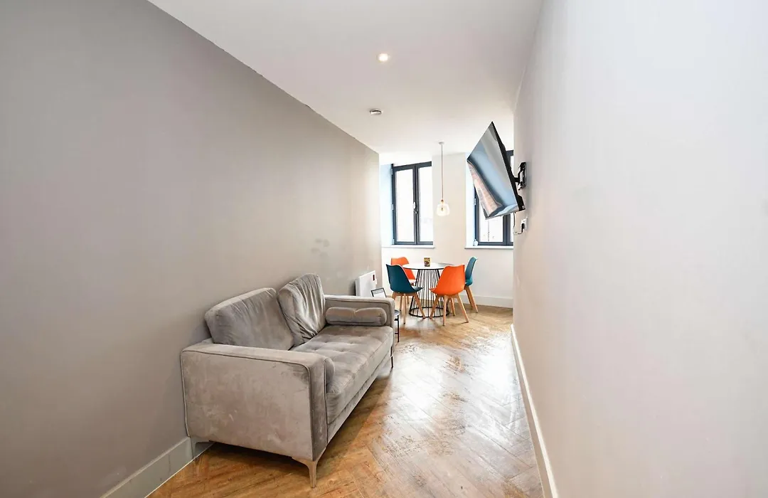 Sleek 2Bed Flat In Central Manchester W Security-1